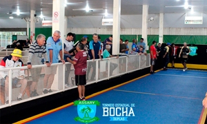TORNEIO ESTADUAL DE BOCHA EM DUPLAS NO ASSARY