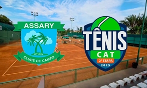 2ª Etapa do Tênis CAT Assary 2025 reúne talentos do clube
